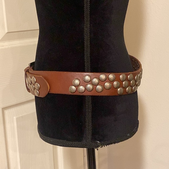 Bed Stud Studded Leather Belt main image 2